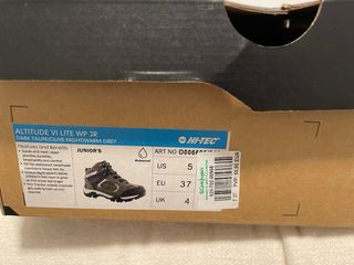 Botas montaña Hi-Tec niño T37 waterproof