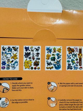 Tattoos POKEMON ULTIMAS UNIDAdeS