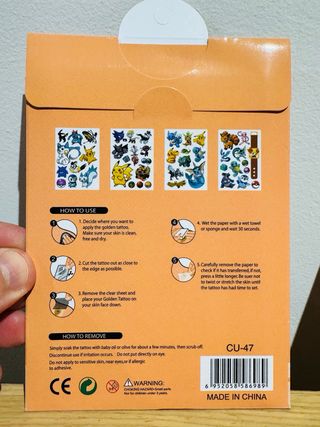 Tattoos POKEMON ULTIMAS UNIDAdeS