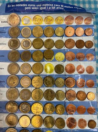 Colección monedas Europa