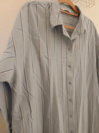 Vestido camisero Lefties rayas