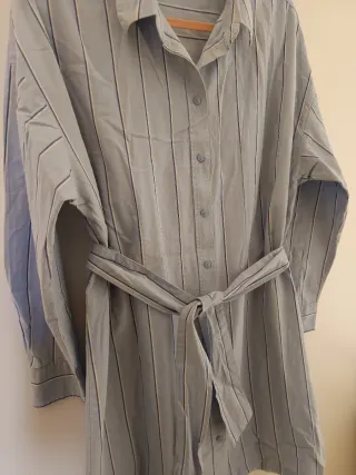 Vestido camisero Lefties rayas