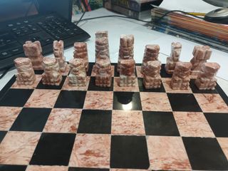 Scacchi Messicani in Marmo/Onice Artigianali