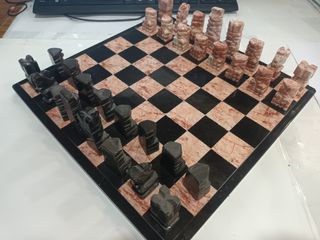 Scacchi Messicani in Marmo/Onice Artigianali