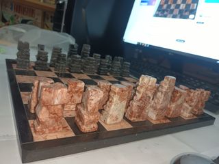 Scacchi Messicani in Marmo/Onice Artigianali