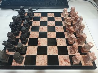 Scacchi Messicani in Marmo/Onice Artigianali