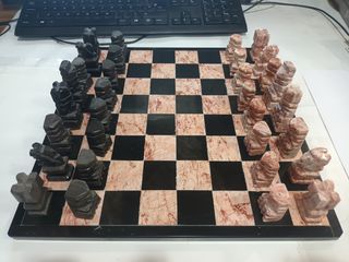 Scacchi Messicani in Marmo/Onice Artigianali