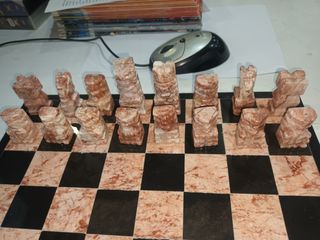 Scacchi Messicani in Marmo/Onice Artigianali