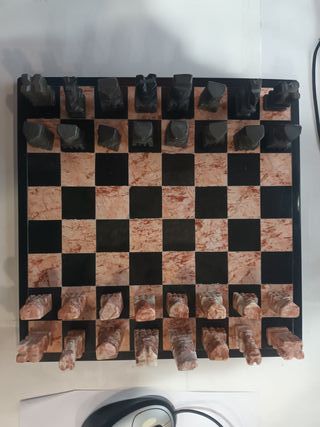 Scacchi Messicani in Marmo/Onice Artigianali