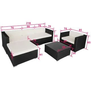 Conjunto de terraza