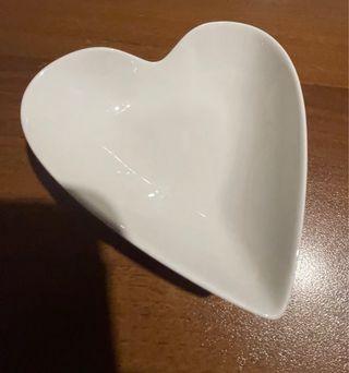 Porta caramelle o porta oggetti a forma di cuore