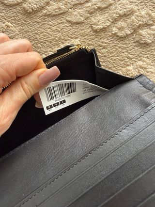 Cartera Adolfo Domínguez – piel auténtica