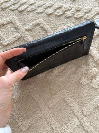 Cartera Adolfo Domínguez – piel auténtica