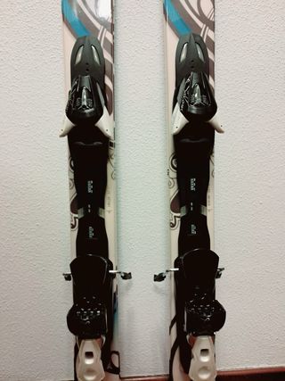 ESQUÍS WEDZE PURE 125 + Bastones