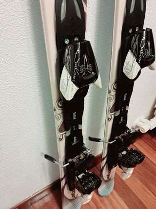 ESQUÍS WEDZE PURE 125 + Bastones