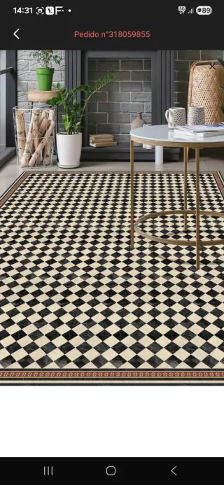 Alfombra vinílica Floorart.