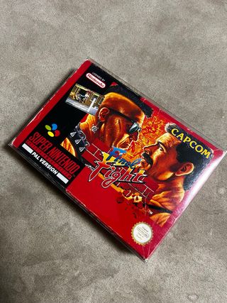 Final Fight Super Nintendo PAL ESP