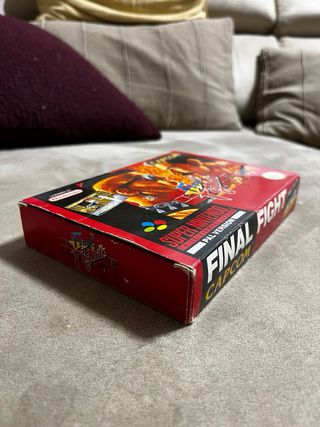 Final Fight Super Nintendo PAL ESP