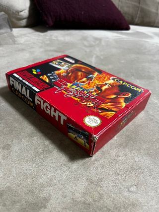 Final Fight Super Nintendo PAL ESP