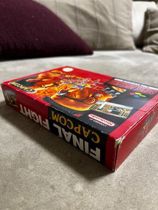 Final Fight Super Nintendo PAL ESP
