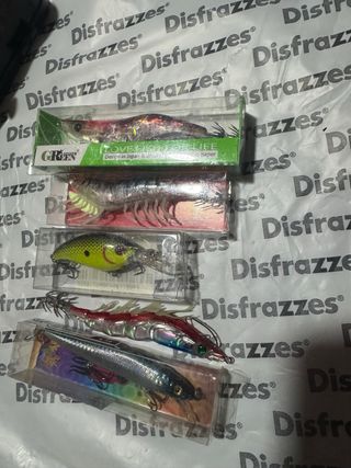 Señuelos de pesca para spinning