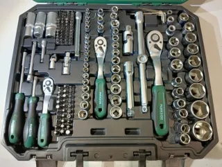 Maletín 216 Vasos y Llaves PARKSIDE