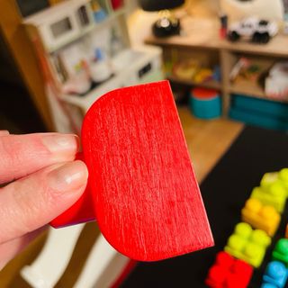 Camión Mega Bloks con bloques y figura