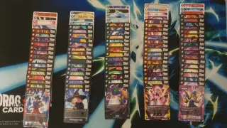 Lote 102 cartas Dragon ball fusion world FB04