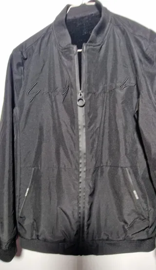 Giubbotto uomo Bomber Nero con Interno in Pile - C