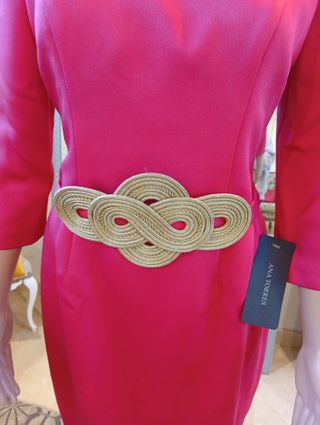 Vestido cóctel, ceremonia firma Ana Torres