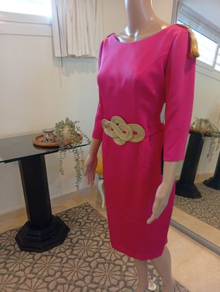 Vestido cóctel, ceremonia firma Ana Torres