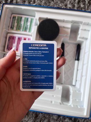 Gioco da tavolo L'Eredità Clementoni