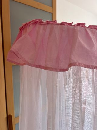 Mosquitera de cuna con soporte