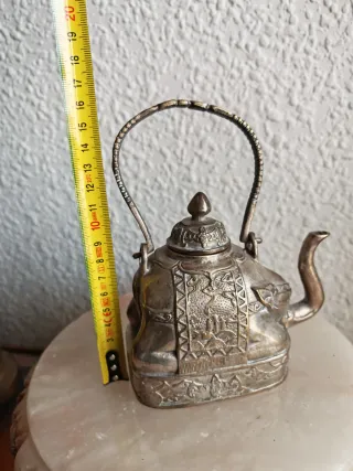 Tetera Plata Tibetana Elefante