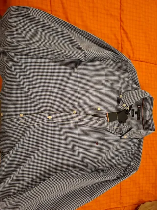 Camisa Manga Larga Tommy Hilfiger, talla L. Nueva