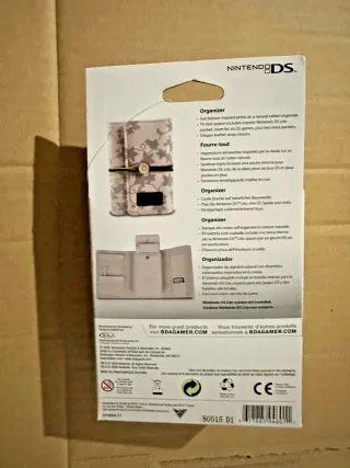 NINTENDO DS LITE Official Natural Cotton Organiser
