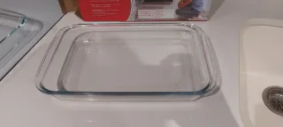 2 Bandejas de Vidrio para Horno Arpyou