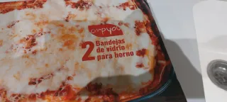 2 Bandejas de Vidrio para Horno Arpyou