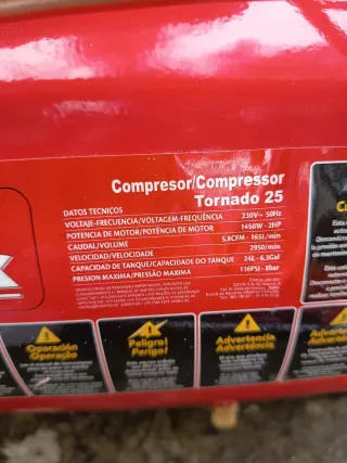 Compresor CEVIK Tornado 25