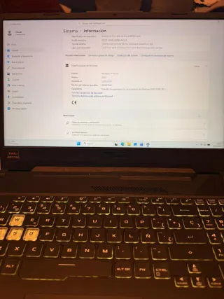 ASUS TUF F15 i5 GTX1650 144Hz
