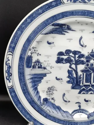 Plato porcelana Macao