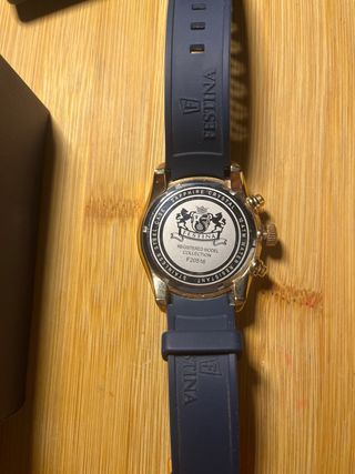 RELOJ DE HOMBRE FESTINA CERAMIC , esfera azul