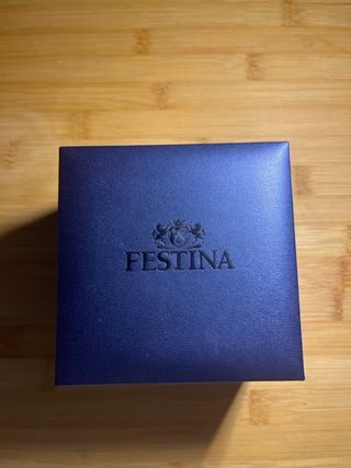 RELOJ DE HOMBRE FESTINA CERAMIC , esfera azul