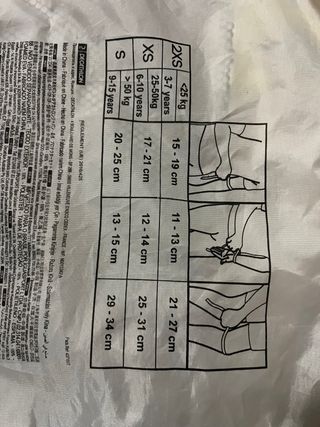 Protectores de patines infantil  de 3 a 7 años