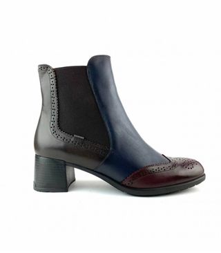 Botín Dorking Fluchos Piel Talla 40 Azul/Marrón