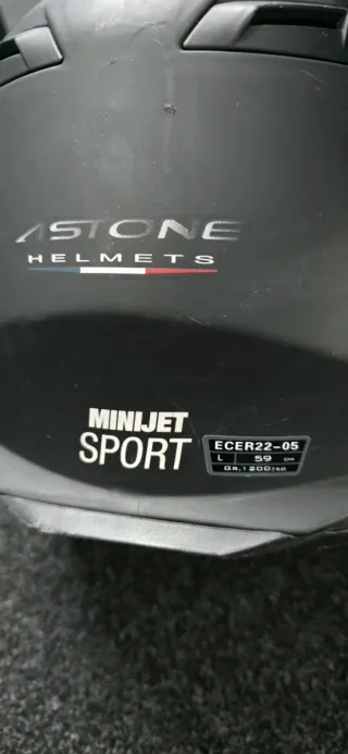 Casco modular Unik gris y amarillo