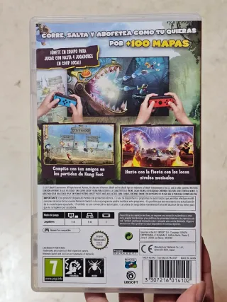 Juego rayman nintendo switch nuevo