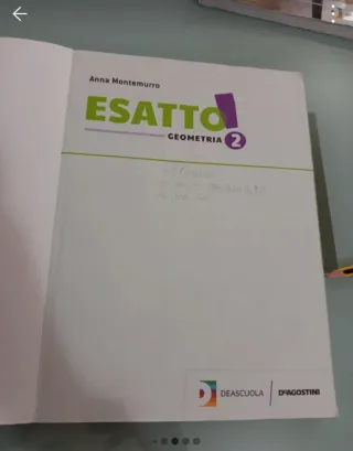 Libro di matematica e geometria esatto!2