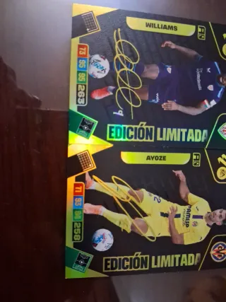 Adrenalyn firmas edicion limitada