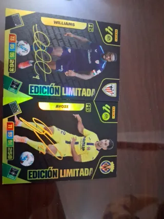 Adrenalyn firmas edicion limitada